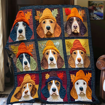 Lovable Beagles SR0808034CL Quilt