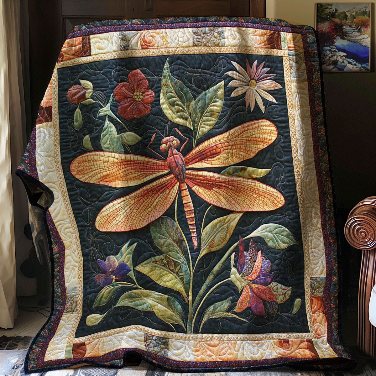 Dragonfly Cozy WN3107015CL Quilt