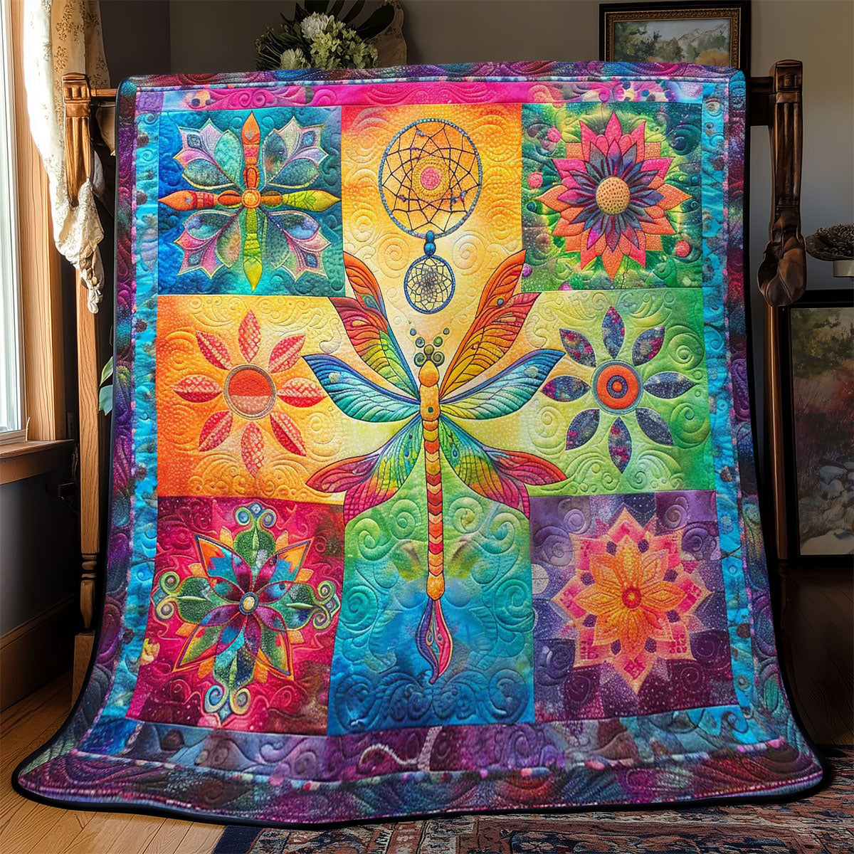 Dragonfly Dream Dance WN2708031CL Quilt