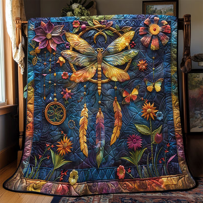 Dragonfly Dreamcatcher WN2708005CL Quilt