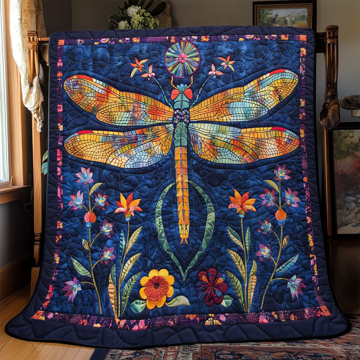 Dragonfly Illusions WN2808028CL Quilt