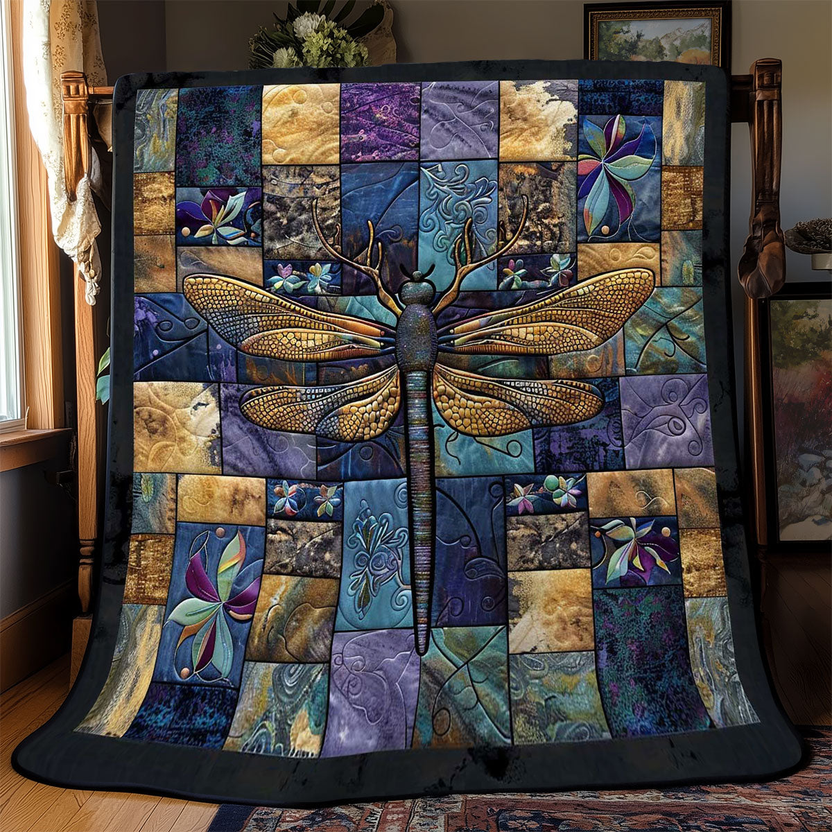 Dragonfly Of The Night WN2808019CL Quilt