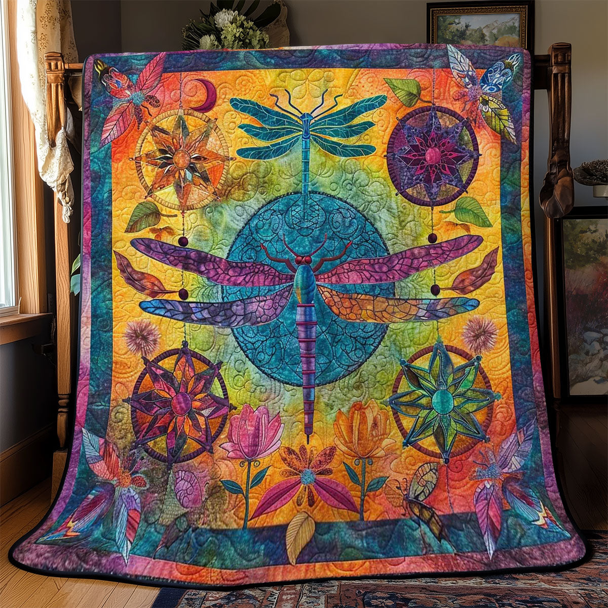 Dragonfly Spirit Catcher WN2807034CL Quilt