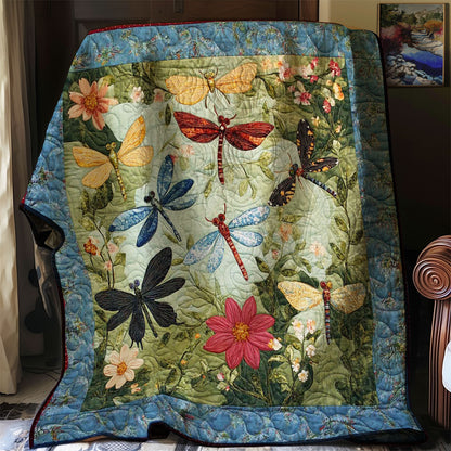 Dragonfly Swarm WN3107017CL Quilt