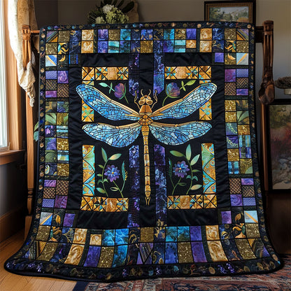 Dragonfly's Crystal Wings WN2808038CL Quilt