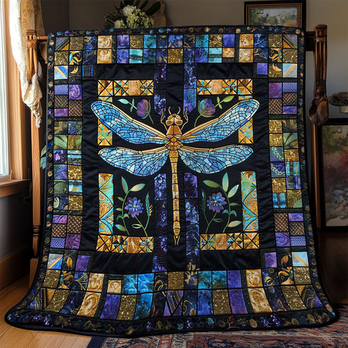 Dragonfly's Crystal Wings WN2808038CL Quilt