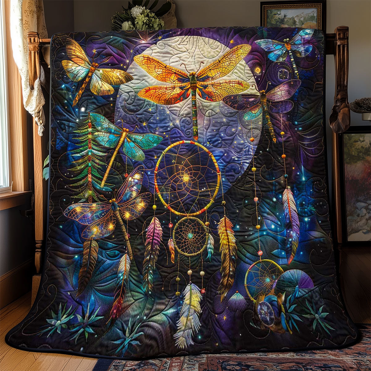 Dragonfly's Dream Haven WN2708051CL Quilt