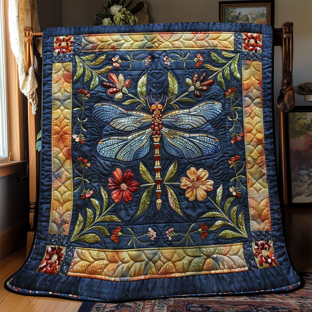 Dragonfly's Secret WN2808024CL Quilt