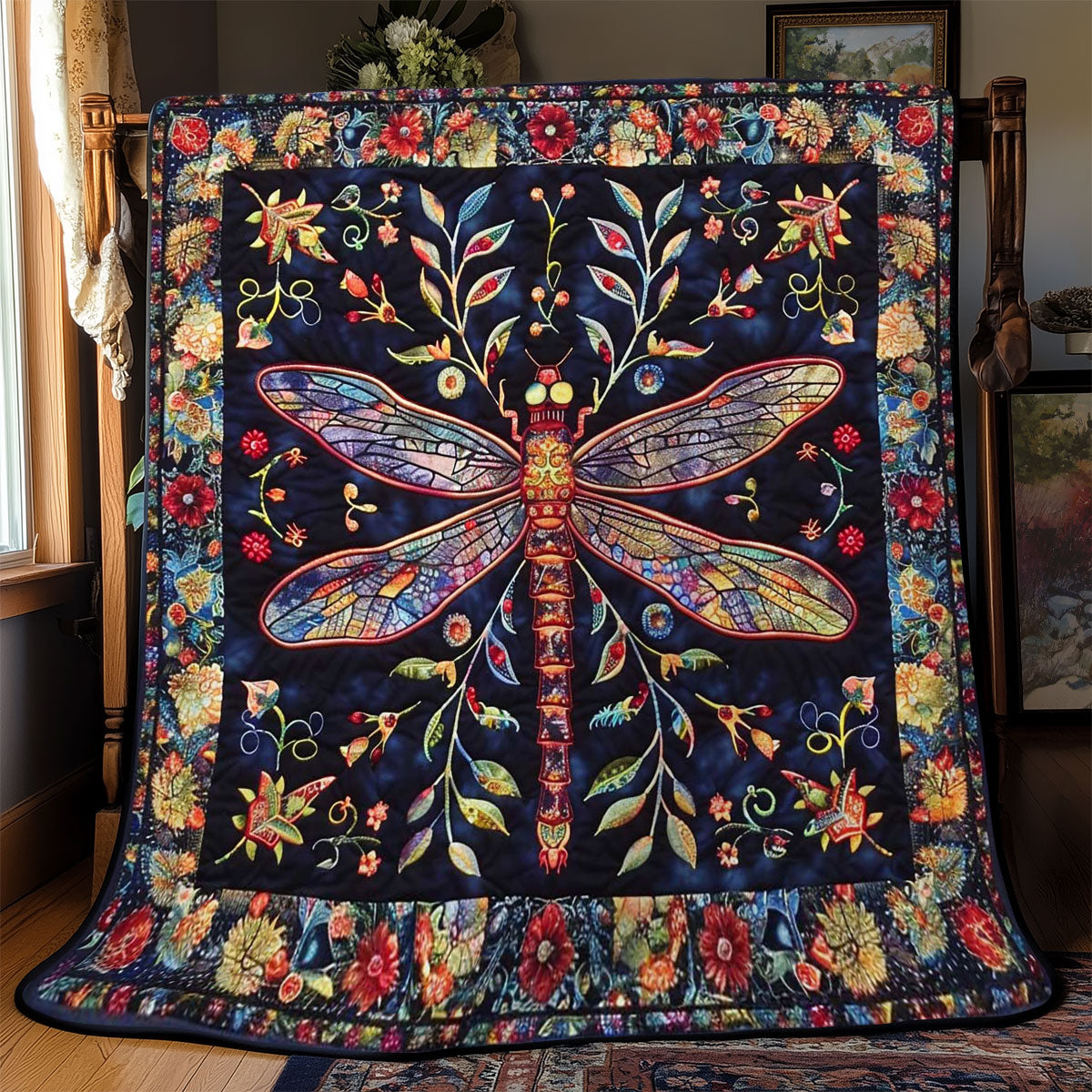 Dragonfly's Shadow WN2808027CL Quilt