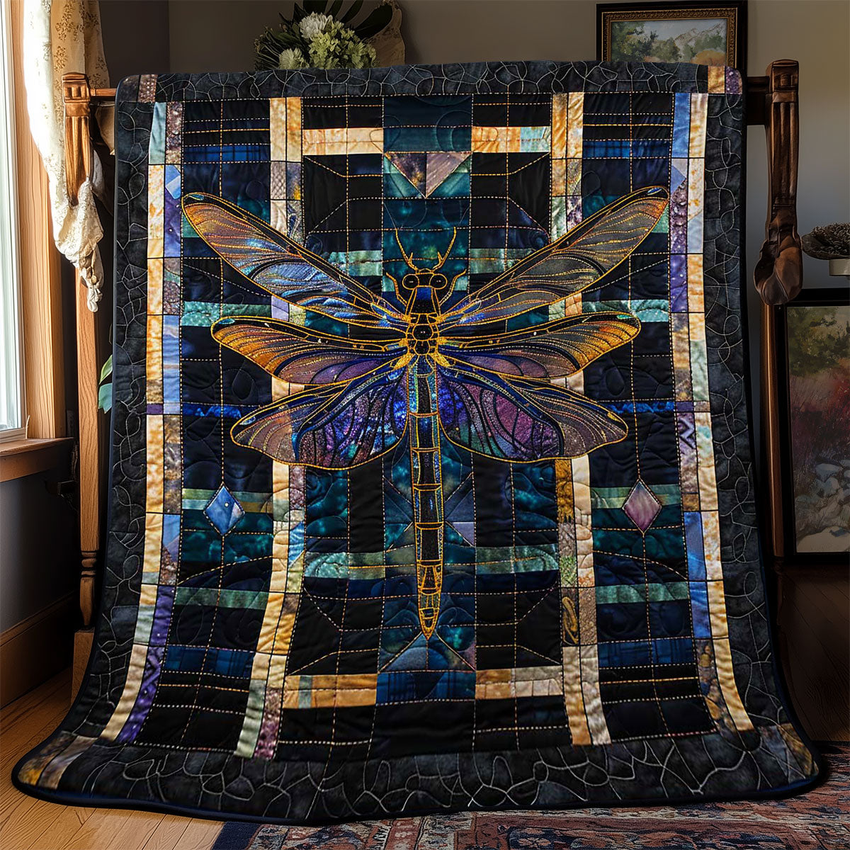 Dragonfly's Silent Symphony WN2808039CL Quilt