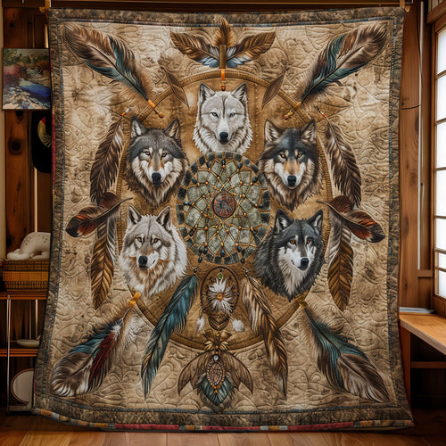 Dreamcatcher Wolf SR2608005CL Quilt