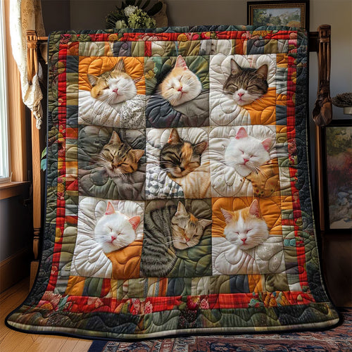 Dreaming Cats WN2108025CL Quilt