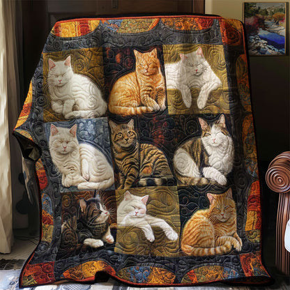 Dreamland Cats WN1508036CL Quilt