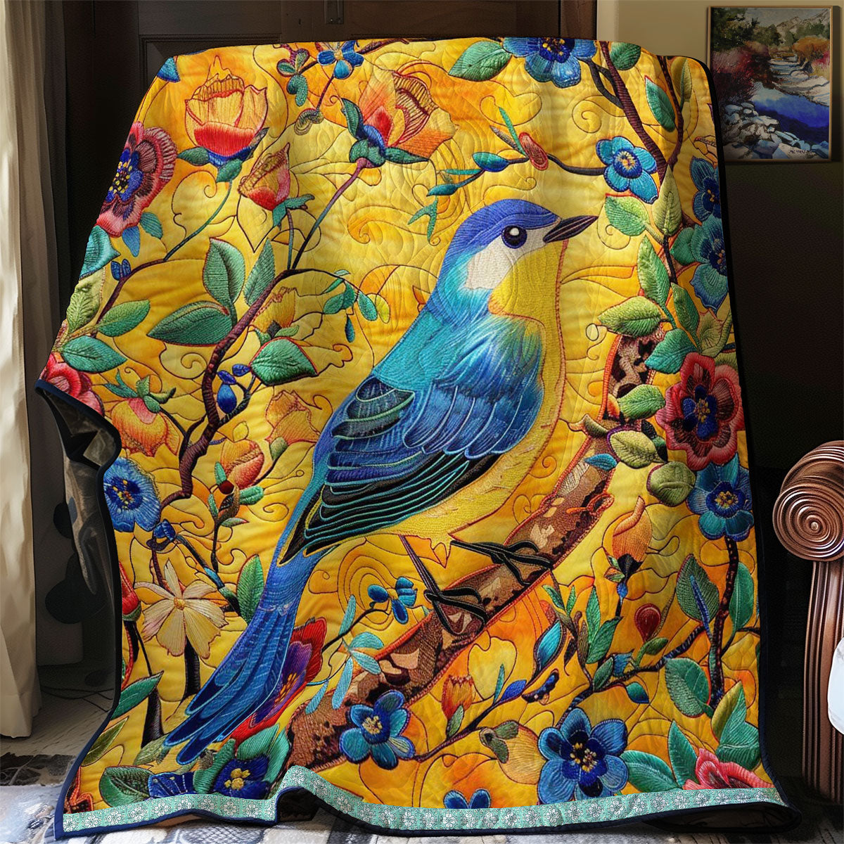 Dreamy Bluebird WN0509026CL Quilt