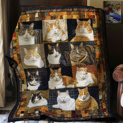 Dreamy Cuddles Cats WN1508085CL Quilt