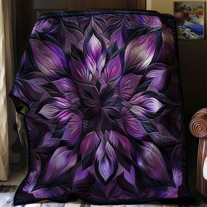 Dreamy Purple Flower WN1508100CL Quilt