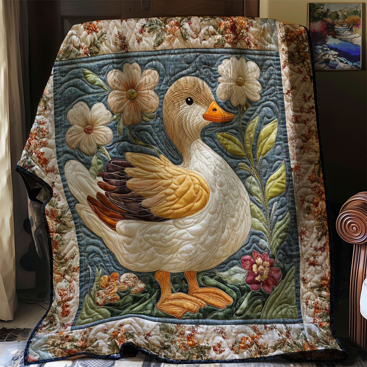 Duck Cute WN3107002CL Quilt