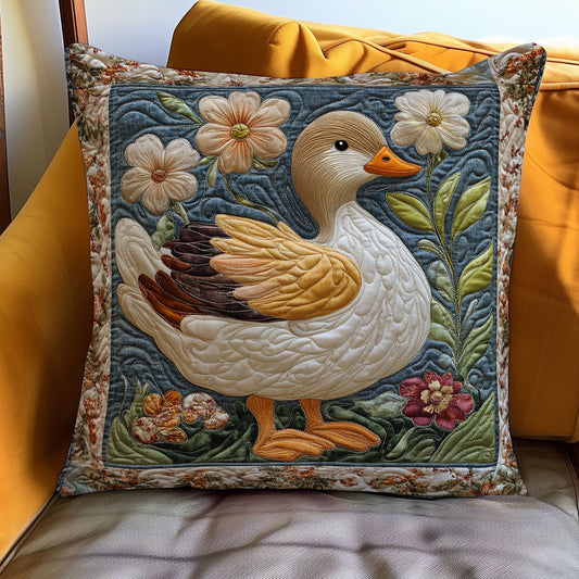 Duck Cute WN3107063CL Quilt Pillow Case