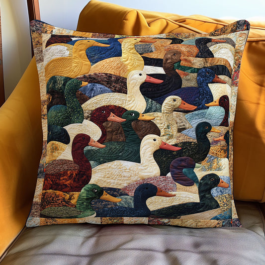 Ducks WN3107069CL Quilt Pillow Case