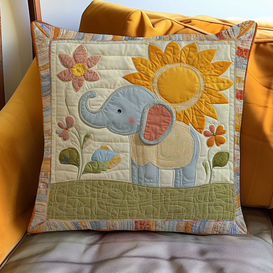 Elephant Baby WN0108004CL Quilt Pillow Case