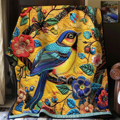 Enchanted Bluebird WN0509038CL Quilt