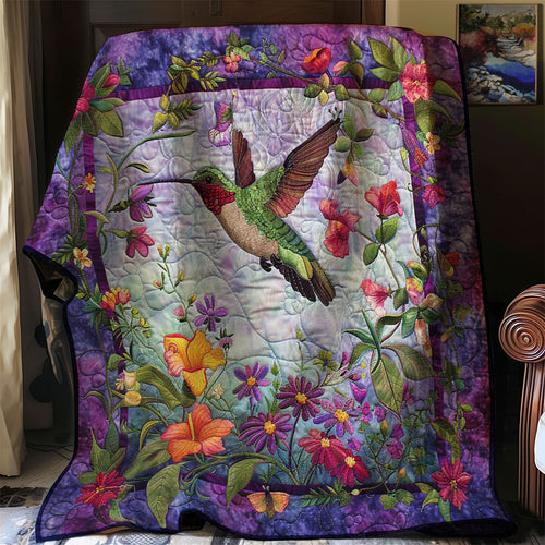 Enchanted Hummingbird WN0908128CL Quilt