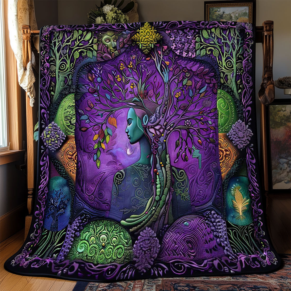 Enchanted Life's Bloom WN2608157CL Quilt