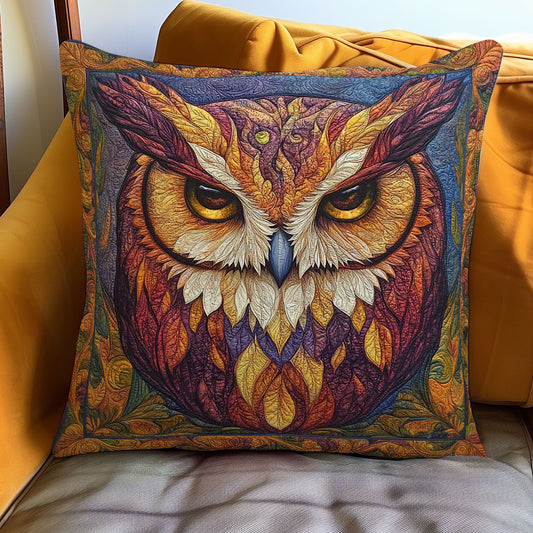 Enchanted Owl WN0308037CL Quilt Pillow Case