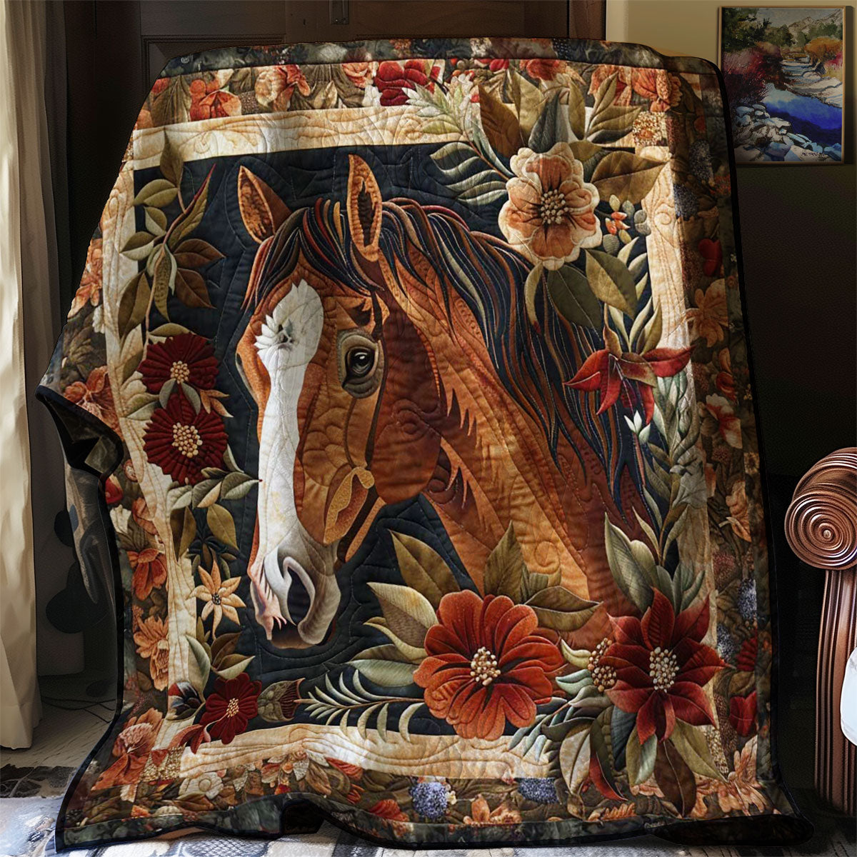 Equestrian Elegance WN3007030CL Quilt