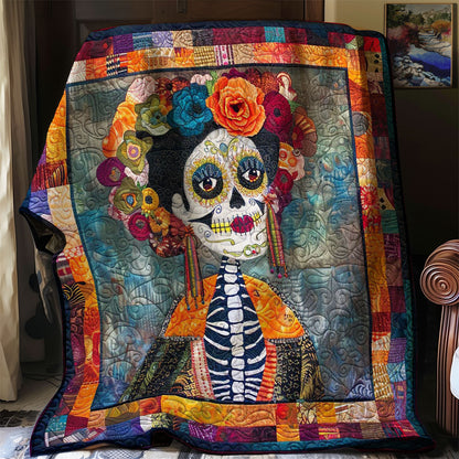 Eternal Floral Skull Queen WN0908119CL Quilt