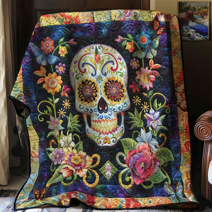 Eternal Flower Skull WN0908113CL Quilt