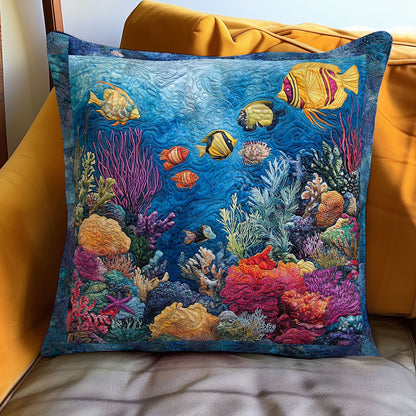 Explore The Ocean WN0208074CL Quilt Pillow Case