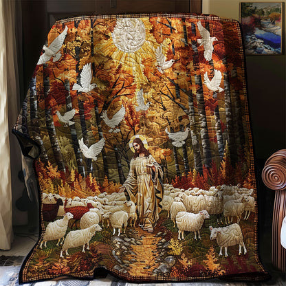 Fairy Light Jesus WM2808064CL Quilt