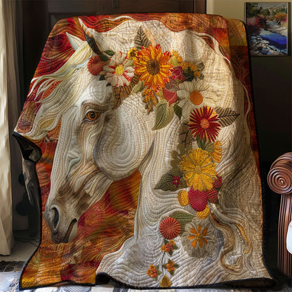 Fall Horse WM2408023CL Quilt