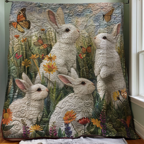 Family Rabbits WM3007001CL Quilt