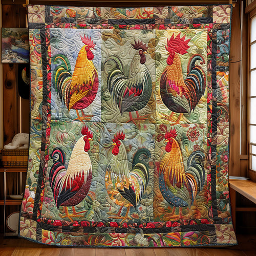 Farmhouse Chicken SR1608039CL Quilt