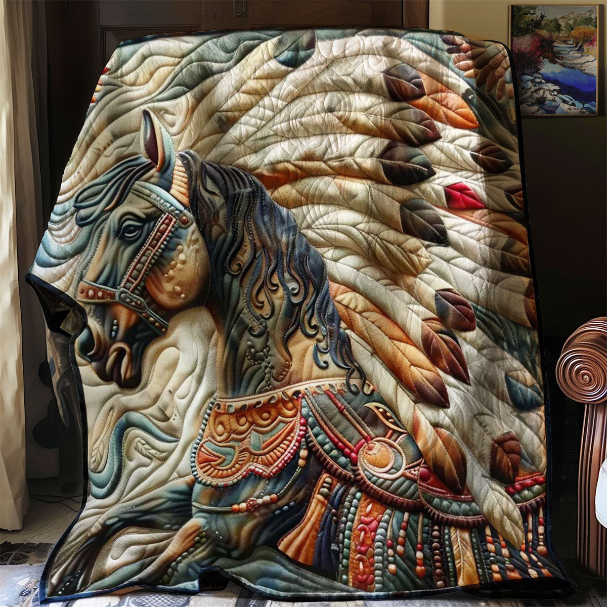 Feathers Of The Spirit WN1008005CL Quilt