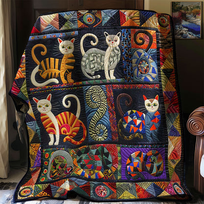 Feline Chuckles WN0908073CL Quilt