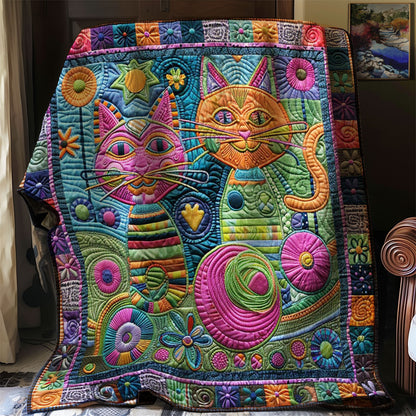 Feline Yarn Haven WN0908044CL Quilt