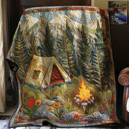 Fire On Forest WM2308042CL Quilt