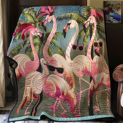 Flamingo Glamour Moments WN0909042CL Quilt