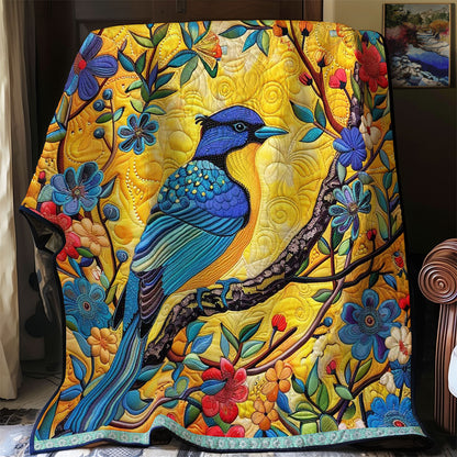 Floral Bluebird WN0509029CL Quilt