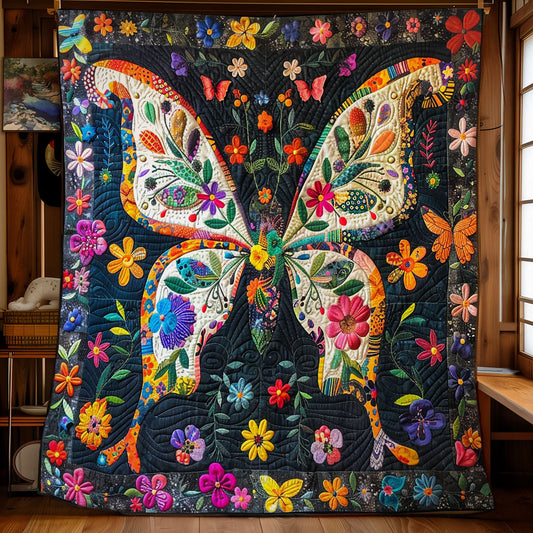 Floral Butterfly SR2108022CL Quilt