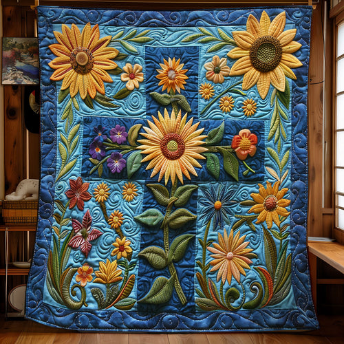 Floral Cross SR1508001CL Quilt