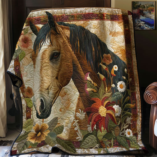 Floral Stallion WN3007029CL Quilt