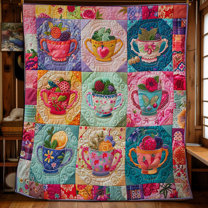 Floral Teacup SR2608024CL Quilt