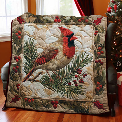 Flower Cardinal SR1908048CL Quilt