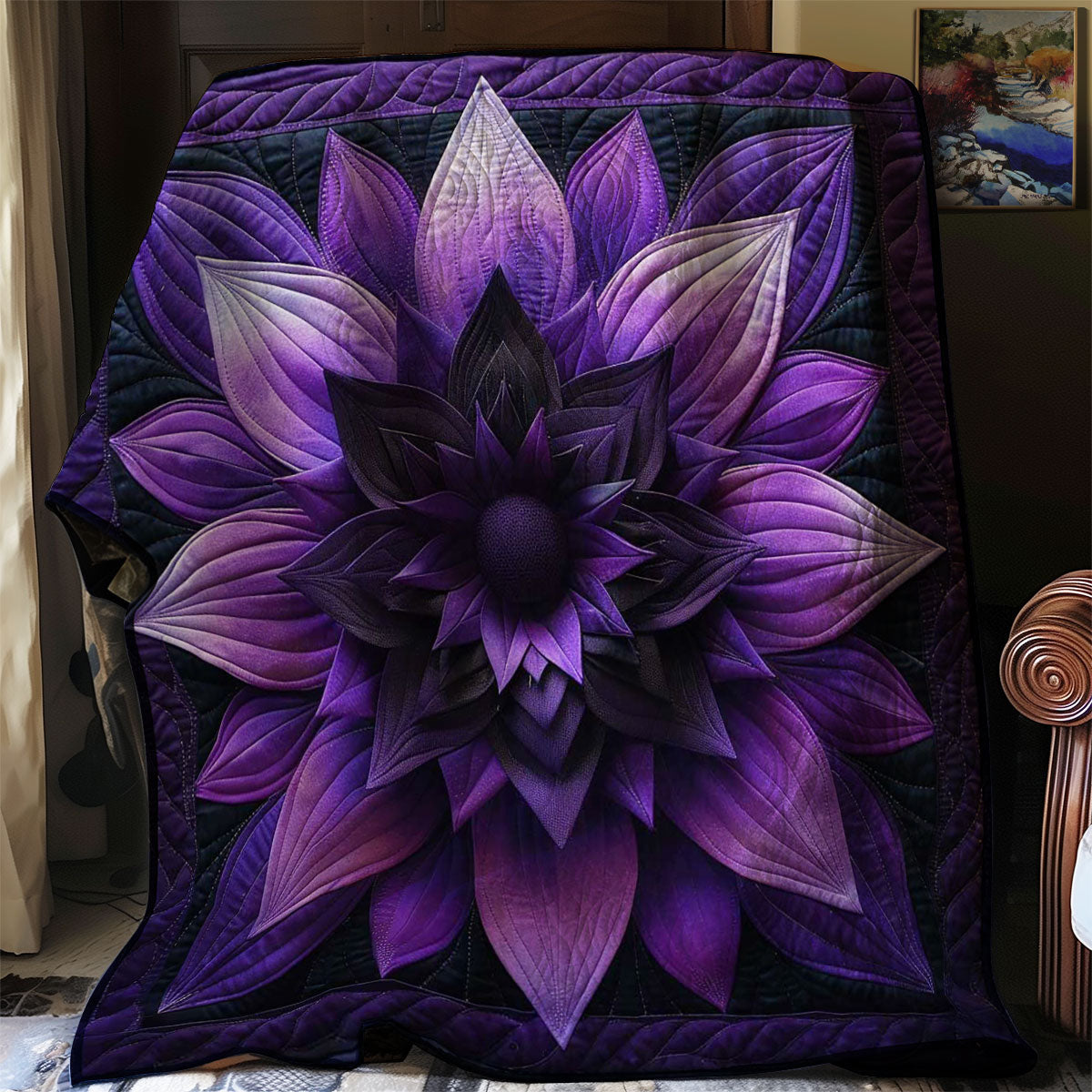 Flower Of Serenity WN1908056CL Quilt