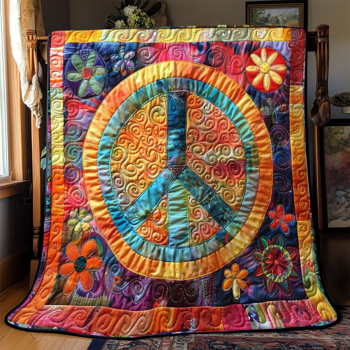 Flower Peace Comforter WN2108039CL Quilt