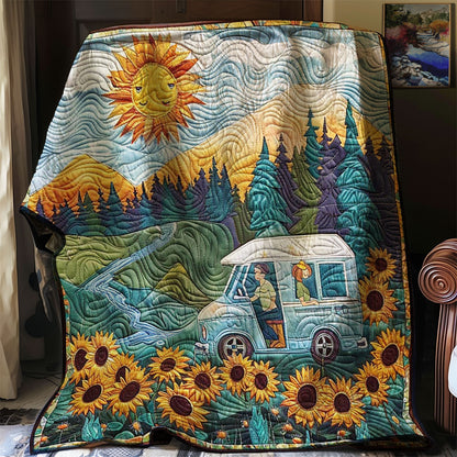 Flower Powered Camper WN1008037CL Quilt